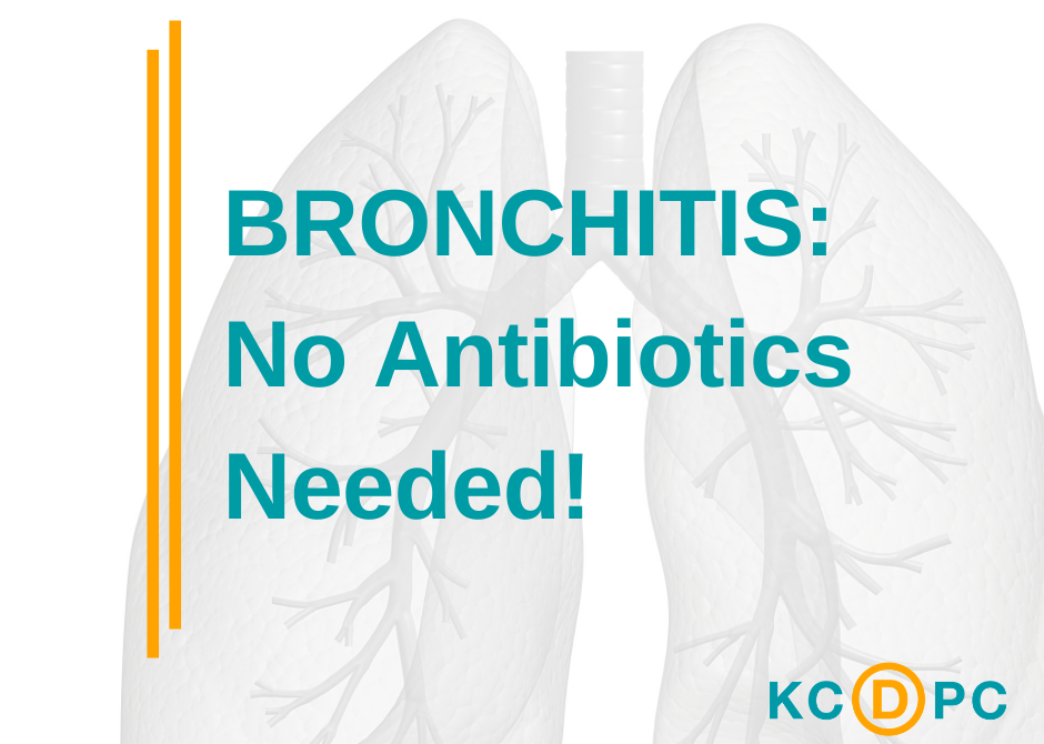 Bronchitis: No Antibiotics Needed!